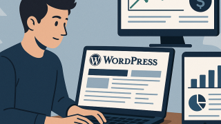 WordPressサイト構築と投資ツール開発への挑戦